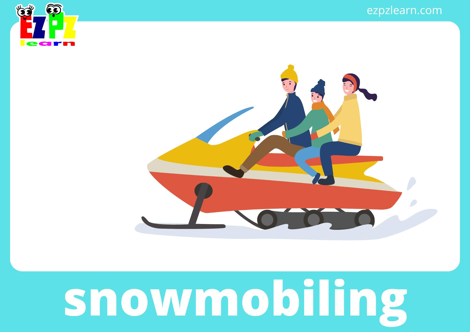 snowmobiling